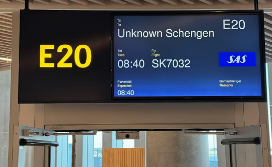 유럽 항공사가 출시한 '미스터리 항공권'.<프리프레스저널 보도 캡처>